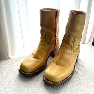 Frye Campus Banana Short Boots Rare